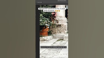Photoshop generative fill is incredibly awesome! 🤯 #photoshoptutorial #generativefill