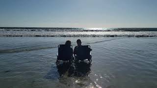 Beach Chairs, Wet Feet, and Warm Sun | เก้าอี้ชายหาด เท้าจุ่มน้ำ และแสงแดดอันอบอุ่น