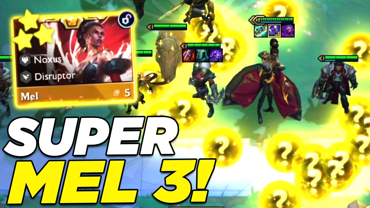 😲 MEL 3 ESTRELLAS es UNA LOCURA en TFT SET 16