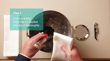 Service Tutorial: Sparkling Wine Service
