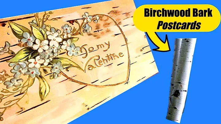 Real and Fake Wooden Postcards!