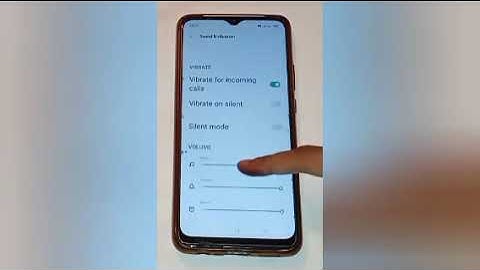 how to off vibrate for incoming calls in oppo k1