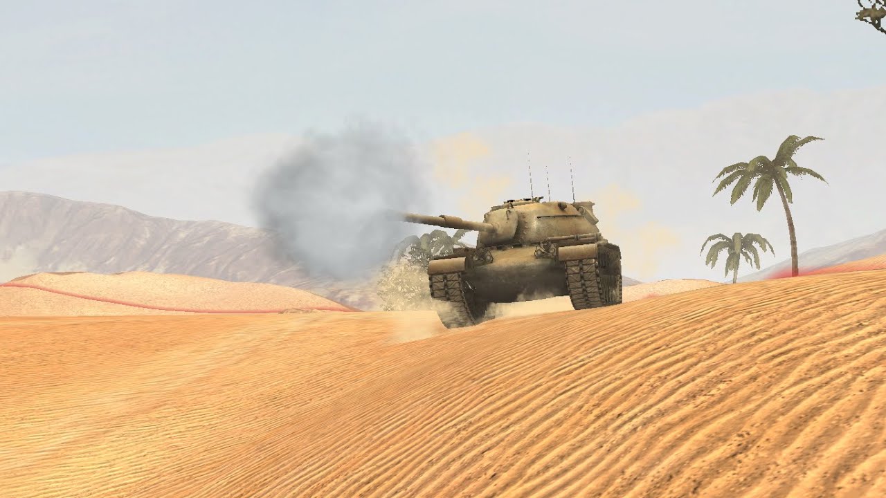 M48 Patton with GHPC crew voice mod makes the gameplay more intense - WOTB Gameplay