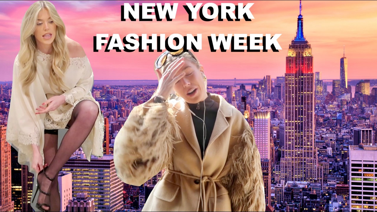 FASHION WEEK I NEW YORK - Lång vlogg, shopping, GALET jobb!!