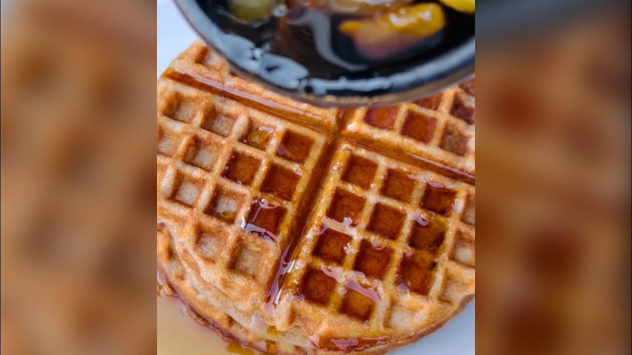 How to Make Easy Gluten Free | Vegan Waffles Recipe 