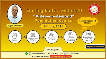 Political Science | राजनीति विज्ञान | Video On Demand Course For UPSC IAS, PCS, BPSC, UPPSC, UGC NET