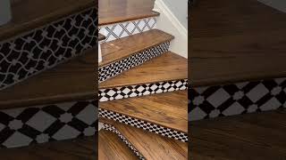 Wall paper stickers to spice up the staircase #staircase  #design #justanIdea