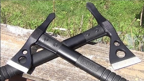 SOG Fast Hawk and Tactical Tomahawk Review