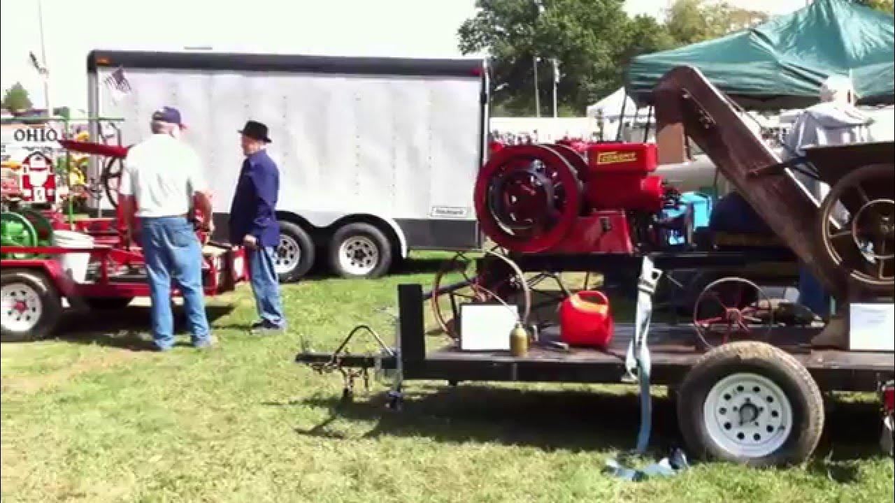 Machines at the Oldtime Farming Festival in Centerburg, Ohio YouTube