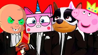Peppa Pig & Paw Patrol Ultimate Rescue & Kalia Ustaad & Unikitty | COFFIN DANCE (remix)