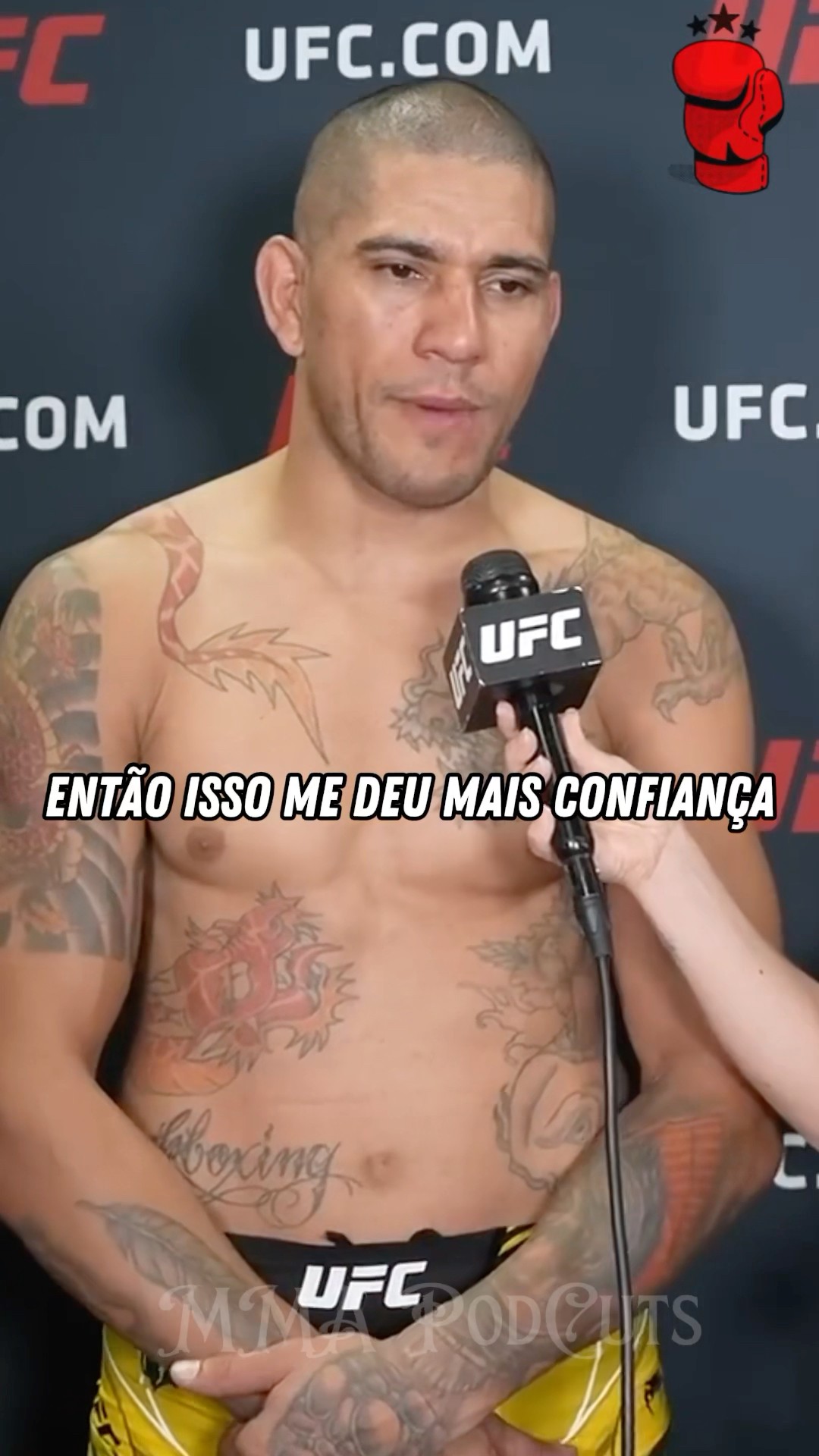 ALEX POATAN SOBRE ESTREIA NO MEIO PESADO #mma #luta #boxe #ufc #shortsfeed #brasil #foryou