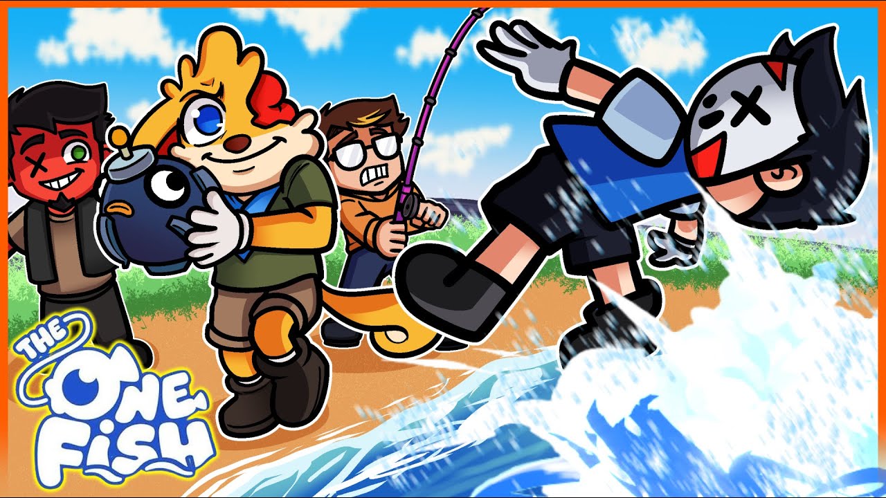 I ACTUALLY LOVED THIS NEW FISHING GAME!!! [The One Fish] w/Cartoonz, Delirious , Kyle