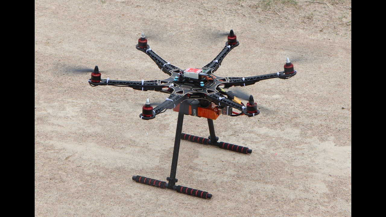I made a powerful  Hex-copter Drone at home