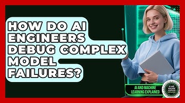 How Do AI Engineers Debug Complex Model Failures? - AI and Machine Learning Explained