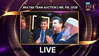 LIVE - Multan Team Auction | HBL PSL 2026