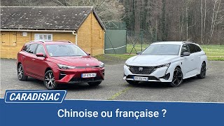 Comparatif - MG 5 VS Peugeot e-308 SW : la guerre est déclarée