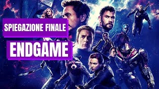 SPIEGAZIONE DEL FINALE DI AVENGERS: ENDGAME