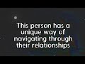 This Person Has A Unique Way Of Navigating Through Their Relationships This Person Has A Unique Way Of Navigating Through Their Relationships