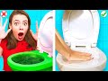 DIY LAZY BAÑO LIFEHACKS | Trucos divertidos frescos del cuarto de baño por Ideas 4 Fun