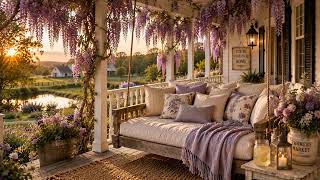 Beneath the Wisteria Blooms | Relaxing Nature Ambience
