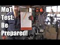 Motorcycle MoT Test Preparation - A Detailed Guide