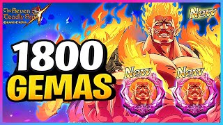 🔥 MIS SUMMONS al PAPUCHO 🔥 ESCANOR INDOMABLE! 💎1800 DIAMANTES! - 7ds Grand Cross