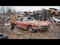 ASMR Car Restoration | Full Rebuild of Fire Red Chevrolet Corvette C1 (1958)  (Satisfying 4K)