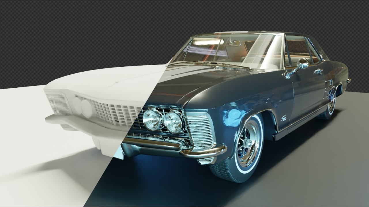 Create a Realistic Car Paint Material Blender Tutorial YouTube
