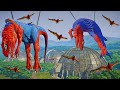 Indominus Rex Spiderman Color Pack #spinosaurus - Jurassic World Evolution DINOSAURS STUNNING!