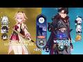 C0 Linnea Zibai Lunar Crystalize & C0 Wriothesley Freeze | Genshin Impact Abyss 6.5 Floor 12 9 Stars