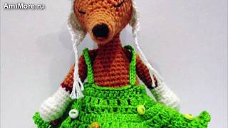 Амигуруми: схема Лисы. Игрушки вязаные крючком - Free crochet patterns.