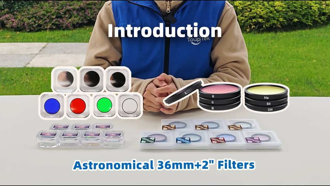 ToupTek Astro Filters | Introduction of LRGB and SHO astro filters