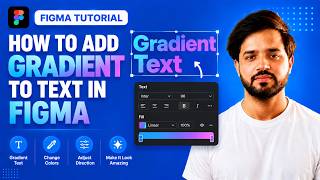 How to Add Gradient to Text in Figma | Figma Gradient Text Tutorial