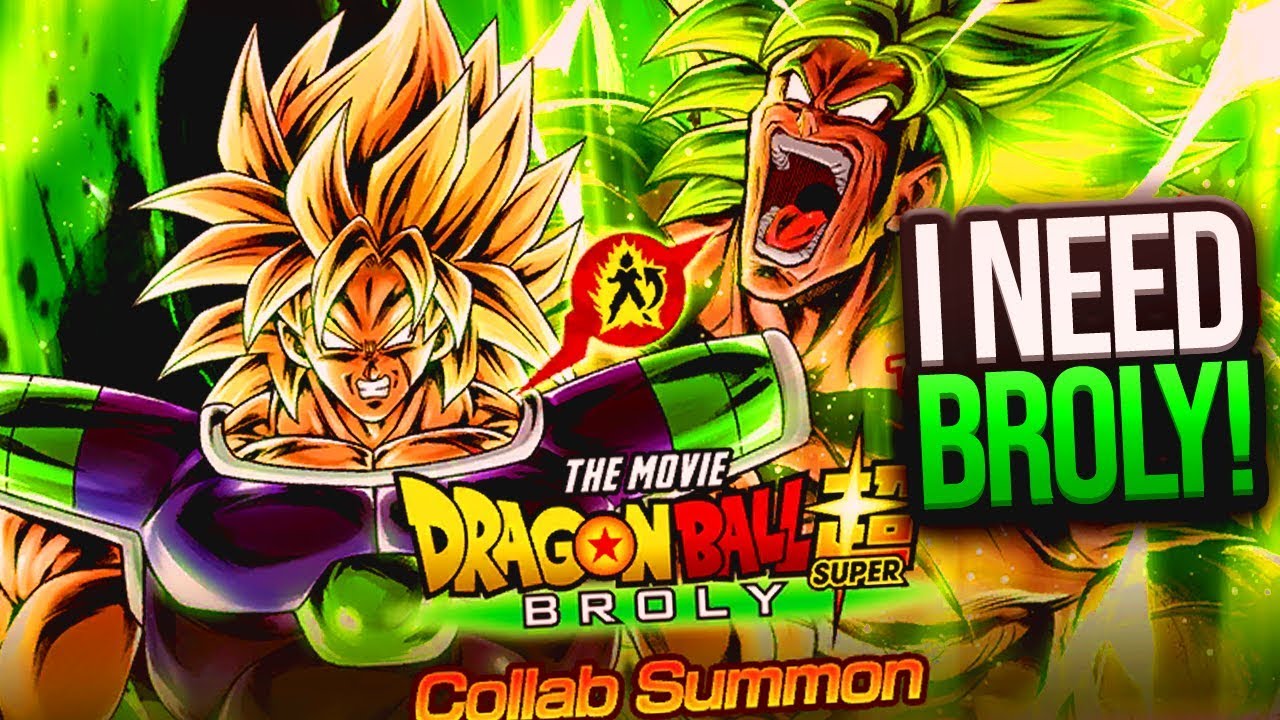 dragonball z ppsspp I *NEED* SUPER BROLY, NOW! HUGE Summons For Broly! - Dragon Ball Legends