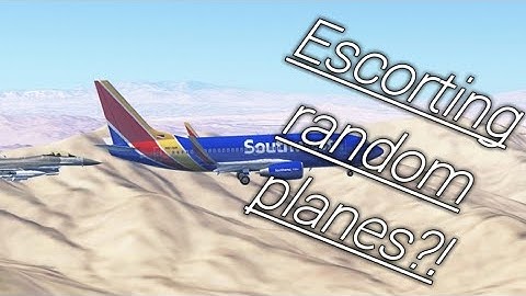 Escorting random planes in Infinite Flight