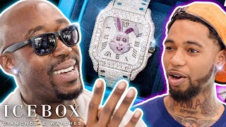 Freddie Gibbs Runs Into Key Glock at Icebox!