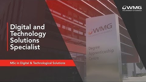 Digital Technology Solutions Specialist Degree Apprenticeship