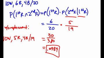 Mr. Felling Probability Examples - Lesson 5