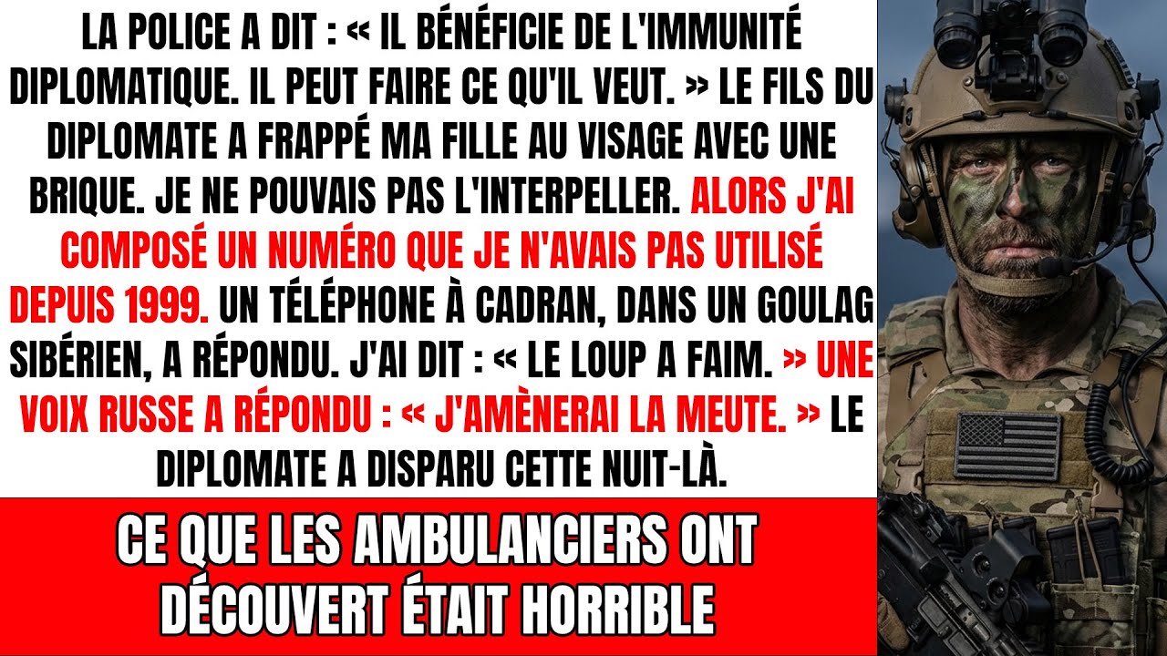 Le fils d'un diplomate a défiguré ma fille — j'ai appelé « le boucher de Moscou »...