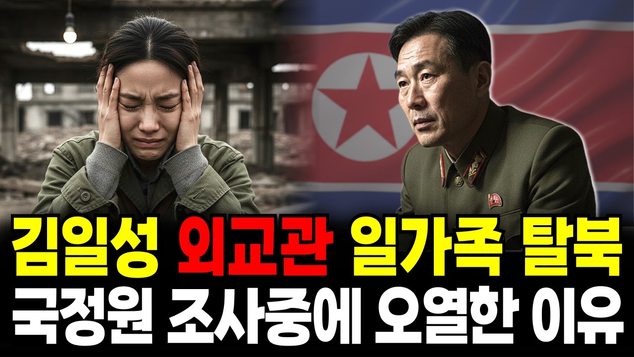 북한 외교관 일가족 탈북, 