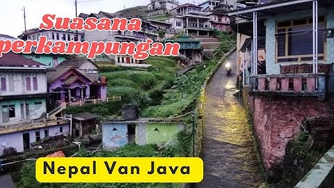 SUASANA  NEPAL VAN JAVA MAGELANG YANG DINGIN ANGIN PEGUNUNGAN