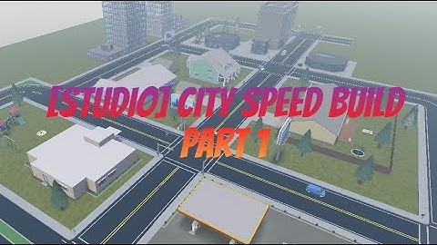 [STUDIO] City Speed Build Part 1