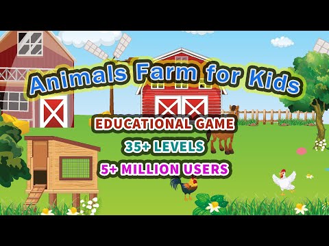 Dieren boerderij voor kinderen