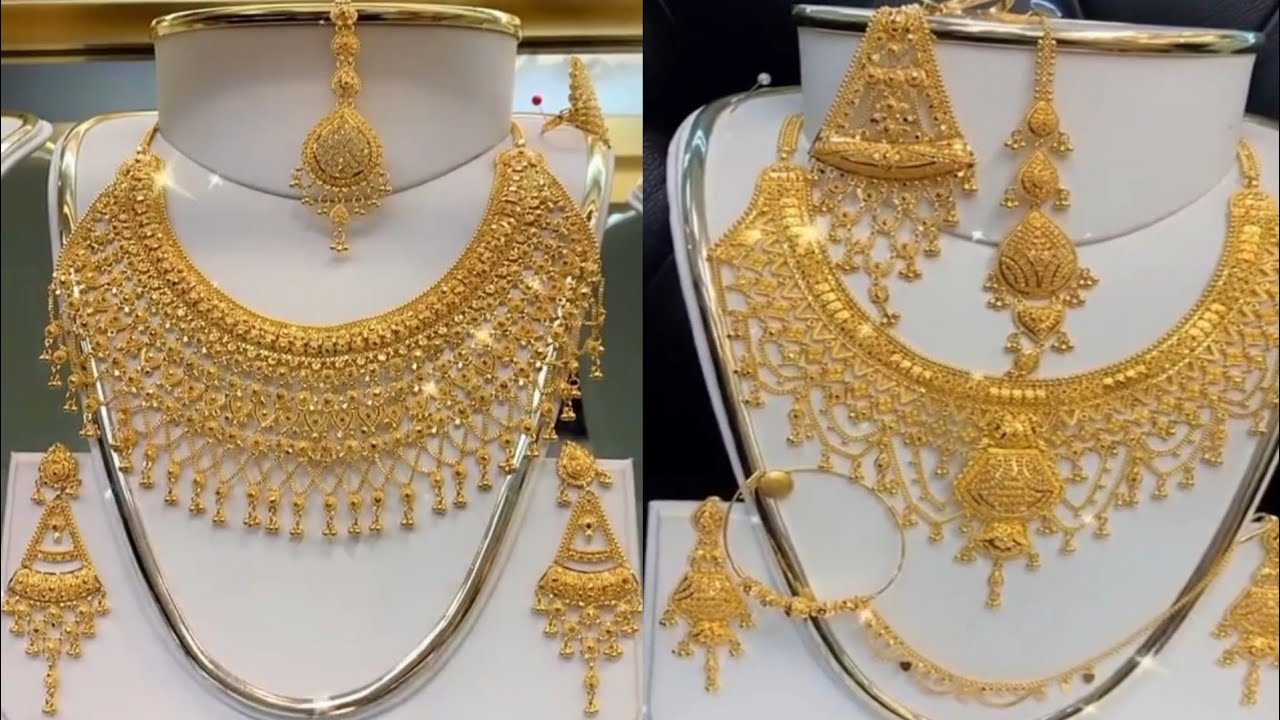 Gold Necklace set gold Necklace Designs 2024 Gold Necklace new