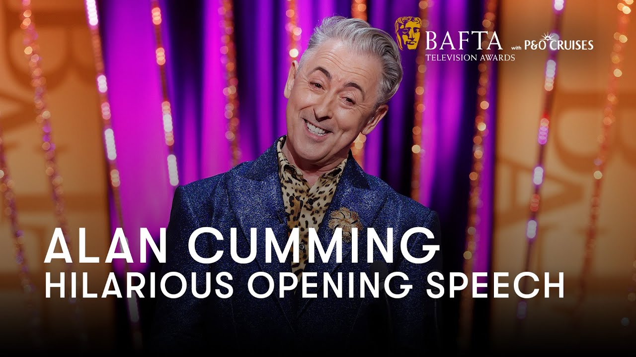 Alan Cumming kicks off the BAFTA TV Awards 2025 in hilarious style