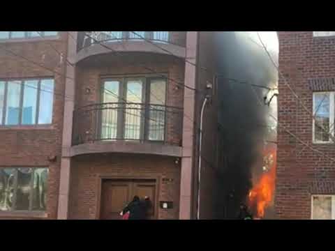 Fire On 1156 - 57 Street In Boro Park, Brooklyn New York