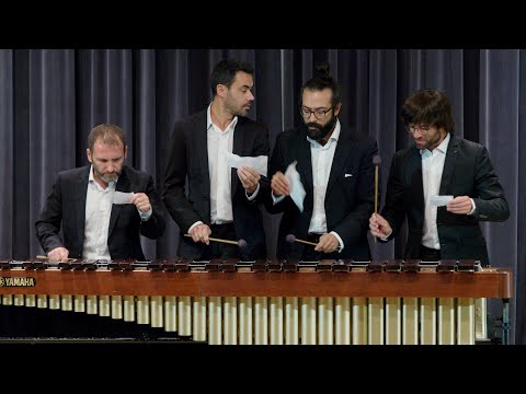 'Concierto singular' con cuatro grandes solistas de Píscore compartiendo una única marimba