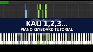 Kau 1,2,3... - Piano Tutorial Chords (GMS LIVE)