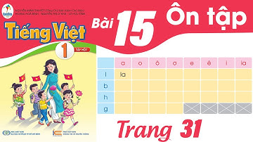 Tiếng việt lớp 1 Cánh Diều bài 15