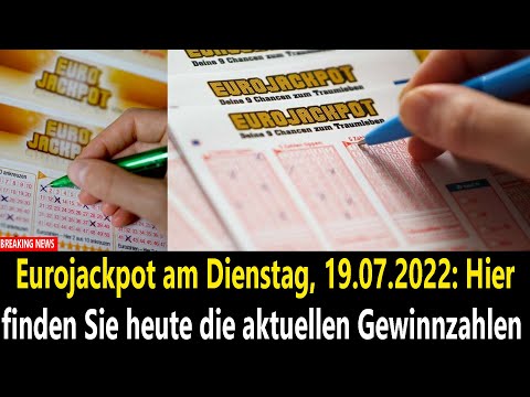 Eurojackpot am Dienstag, 19.07.2022: Hier finden Sie heute die aktuellen Gewinnzahlen